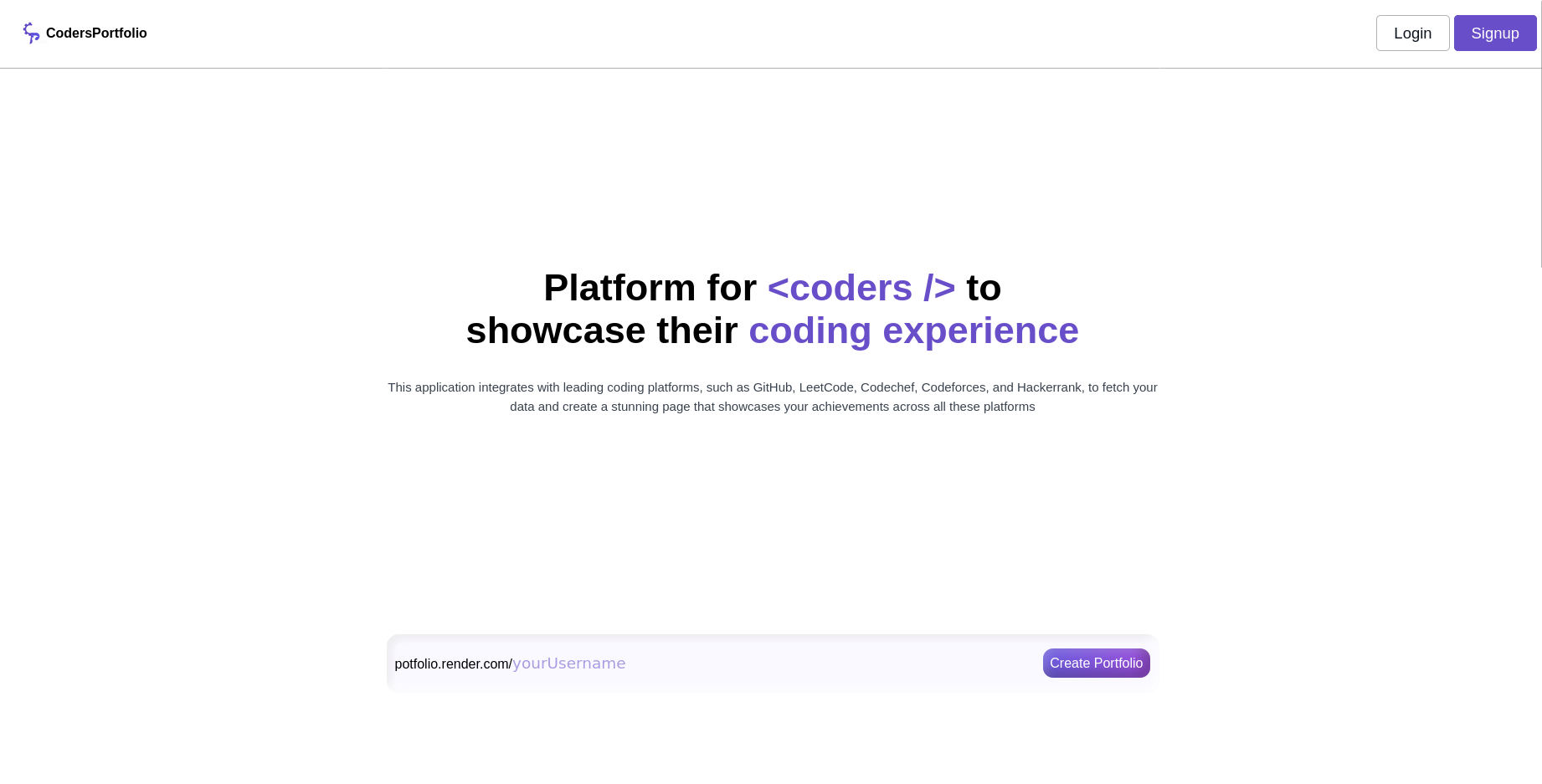CodersPortfolio